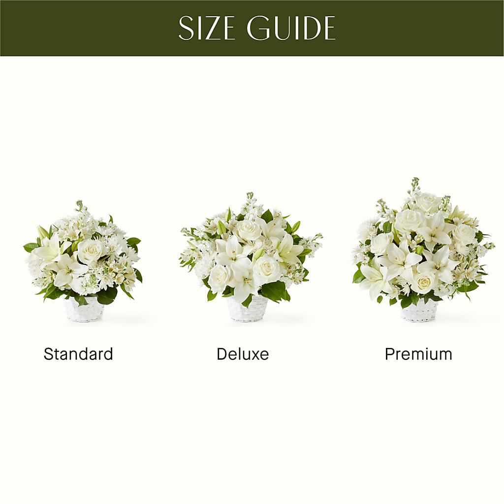 Peaceful Reflections Arrangement –  A Flower Matters, Dallas TX