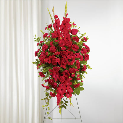 From the Heart Standing Spray –  A Flower Matters, Dallas TX