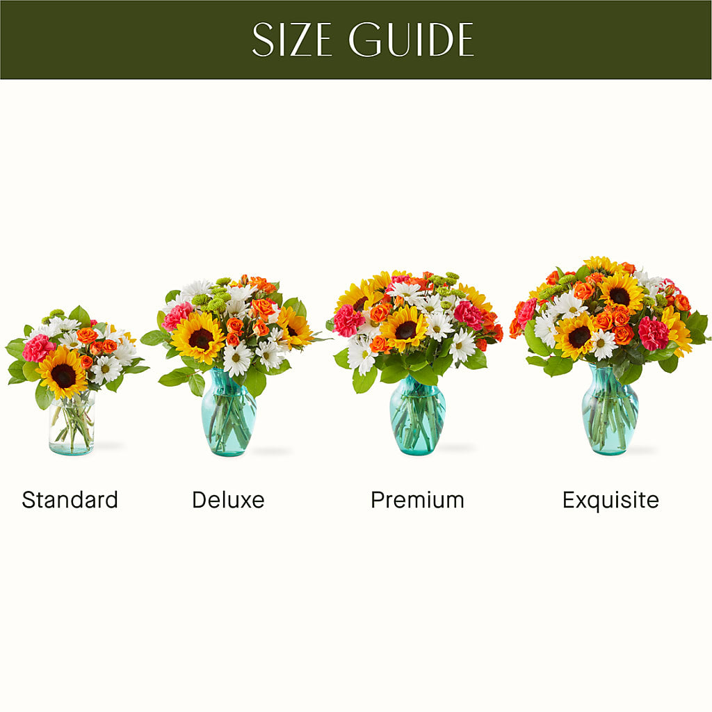 Sun-drenched Blooms Bouquet –  A Flower Matters, Dallas TX