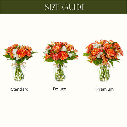 Apricot Glow Bouquet –  A Flower Matters, Dallas TX