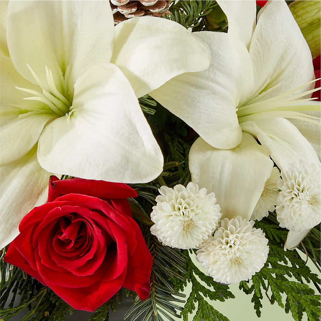 Seasonal Festivities Centerpiece –  A Flower Matters, Dallas TX