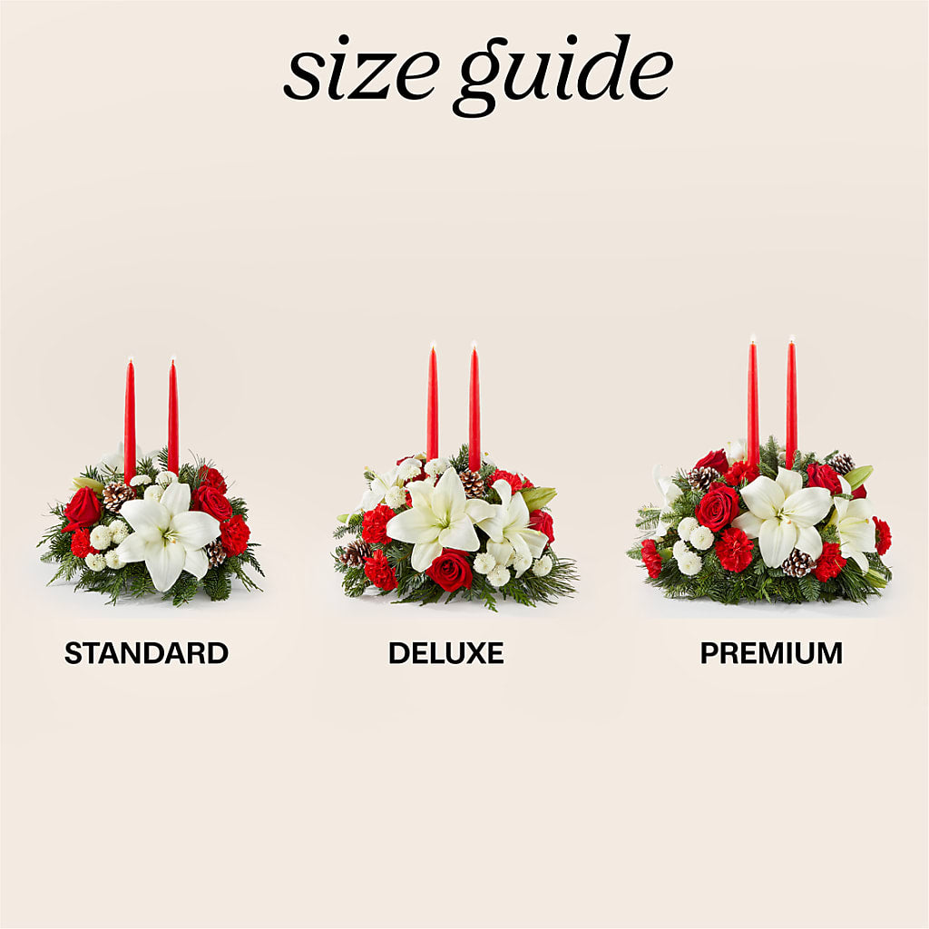 Seasonal Festivities Centerpiece –  A Flower Matters, Dallas TX