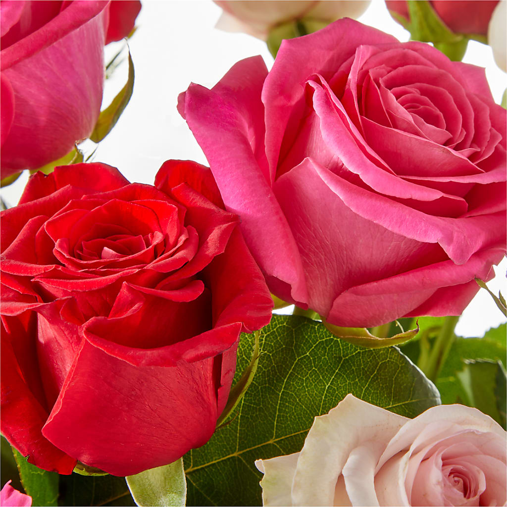 Charming Rose Bouquet –  A Flower Matters, Dallas TX