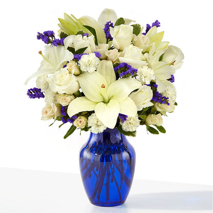 Sapphire Rush Bouquet –  A Flower Matters, Dallas TX