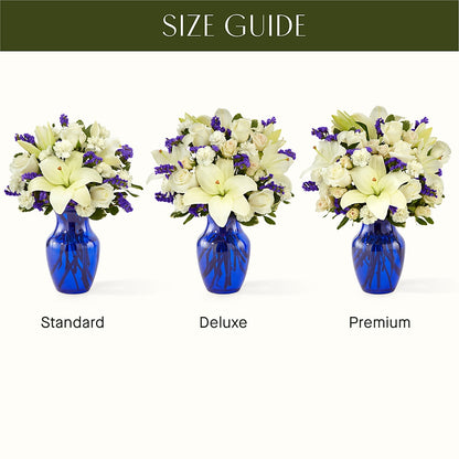 Sapphire Rush Bouquet –  A Flower Matters, Dallas TX