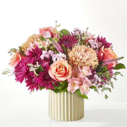 Berry Cobbler Bouquet with Ivory Vase –  A Flower Matters, Dallas TX
