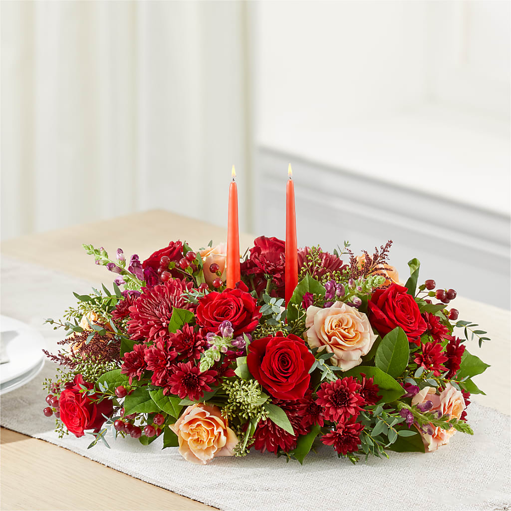 Most Thankful Centerpiece –  A Flower Matters, Dallas TX