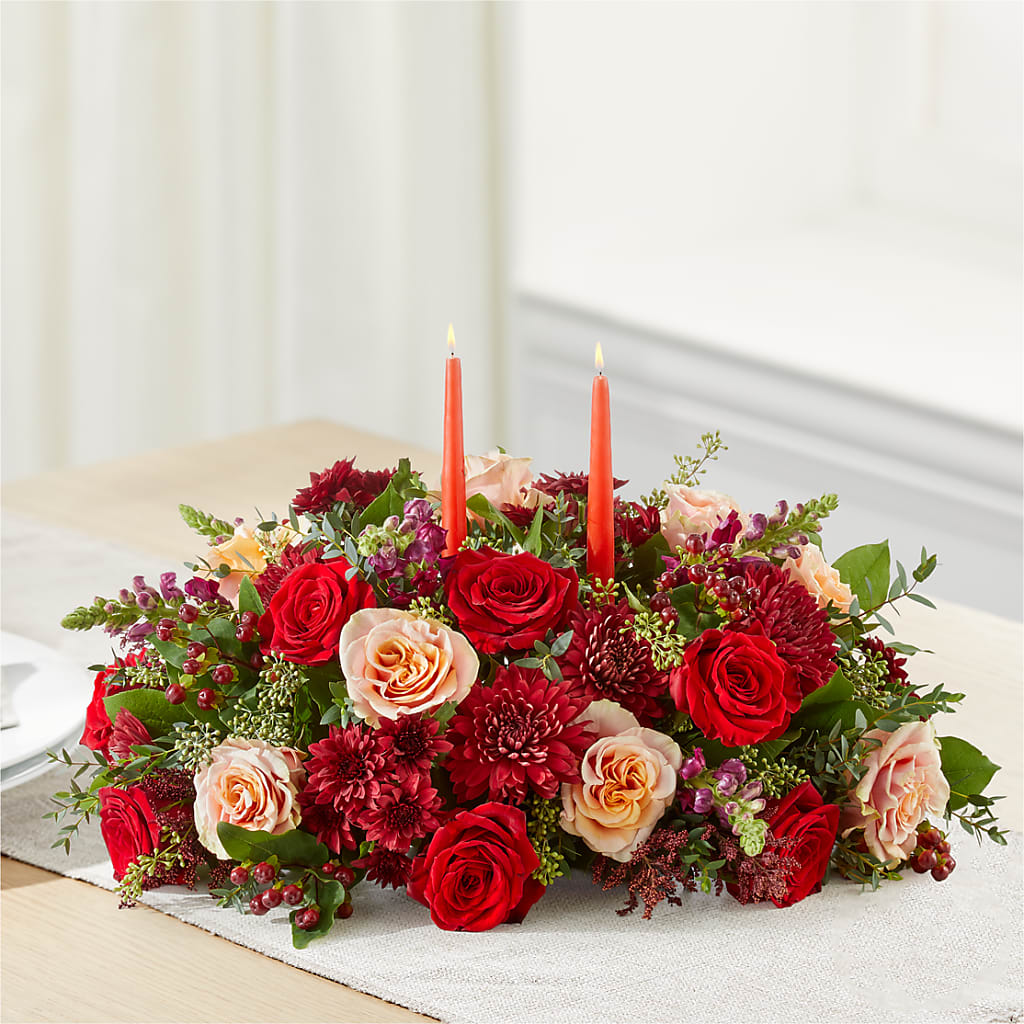 Most Thankful Centerpiece –  A Flower Matters, Dallas TX