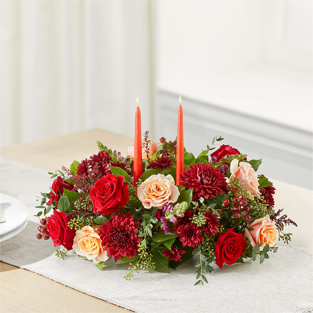 Most Thankful Centerpiece –  A Flower Matters, Dallas TX