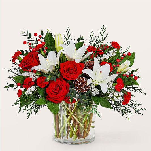 Best in Snow Bouquet –  A Flower Matters, Dallas TX
