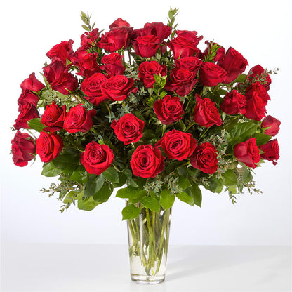 Forever Yours Fifty Stem Red Rose Bouquet –  A Flower Matters, Dallas TX
