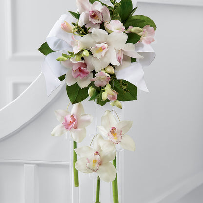 Perfect Entrance Pew Arrangement –  A Flower Matters, Dallas TX