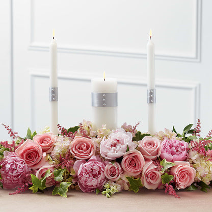 Worldwide Romance Unity Candle Arrangement –  A Flower Matters, Dallas TX