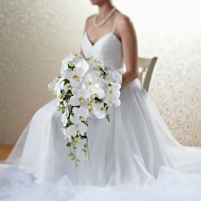 Classic White Bouquet –  A Flower Matters, Dallas TX