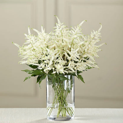 White Astilbe Bouquet –  A Flower Matters, Dallas TX